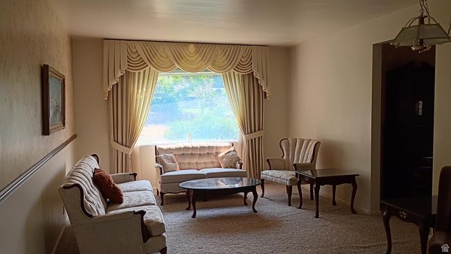 Living area featuring carpet flooring | Image 8