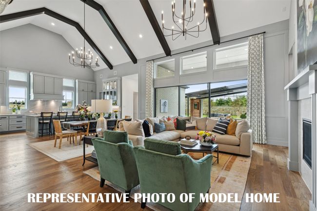 Elegant, light filled living spaces can be found in all of our homes in Windsong Ranch! REPRESENTATIVE PHOTO OF MODEL HOME | Image 5