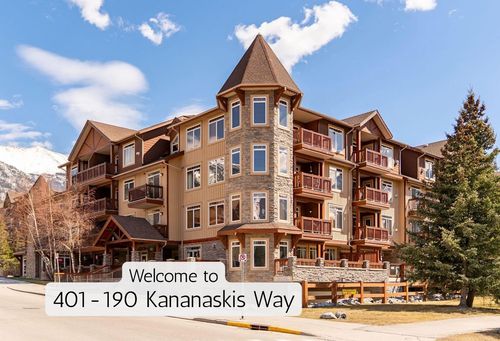 401-190 Kananaskis Way, Canmore, AB, T1W3K5 | Card Image