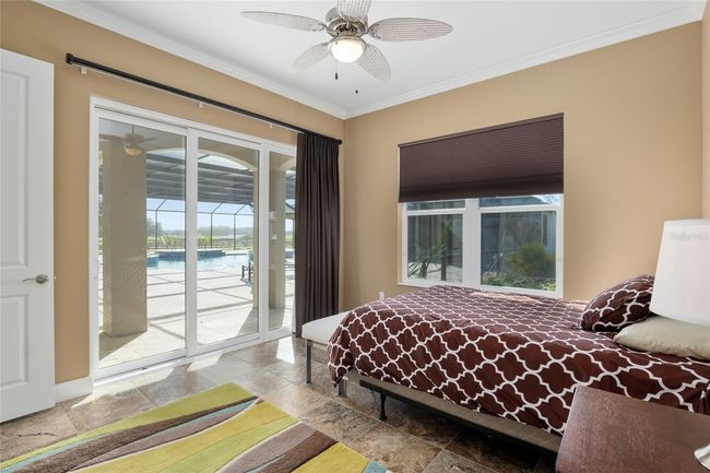 Guest bedroom also has access to pool | Image 75