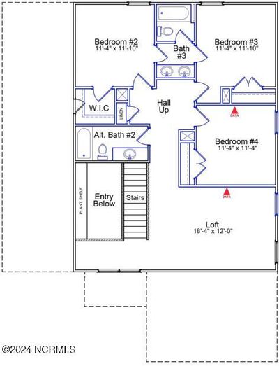 Lot 91 Floor Plan 2nd Floor | Image 3