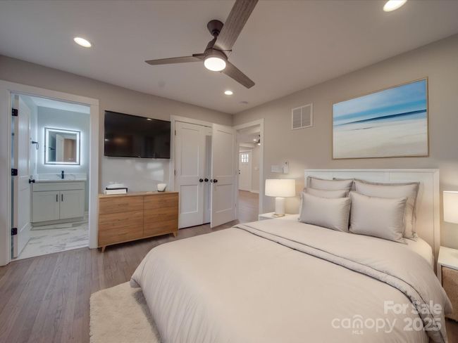 Primary bedroom virtually staged for inspiration | Image 11