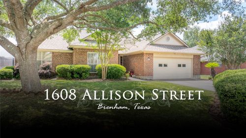 1608 Allison St, Brenham, TX, 77833-5958 | Card Image