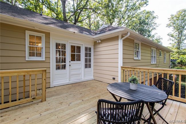 Enjoy al fresco living on the spacious deck located steps from the kitchen | Image 26