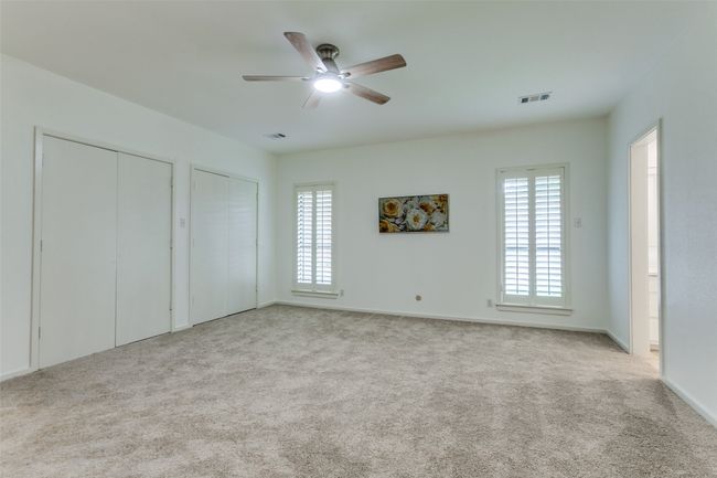 Master has 4 separate closets, 2 in the bedroom and 2 behind the vanities | Image 19