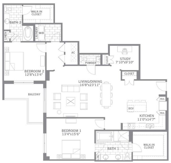 APT-704 - 4719 Cole Ave, Condo with 2 bedrooms, 3 bathrooms and null parking in Dallas TX | Image 35