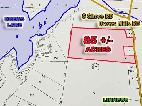 Lot 11 Drews Mill Road, Linneus, ME, 04730 | Card Image