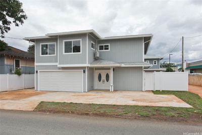 open kitchen with expansive living room | Image 1