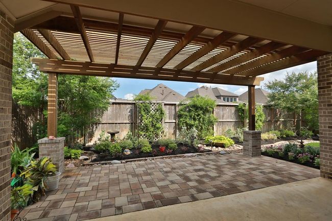 Gazebo has Stone Pavers. | Image 27