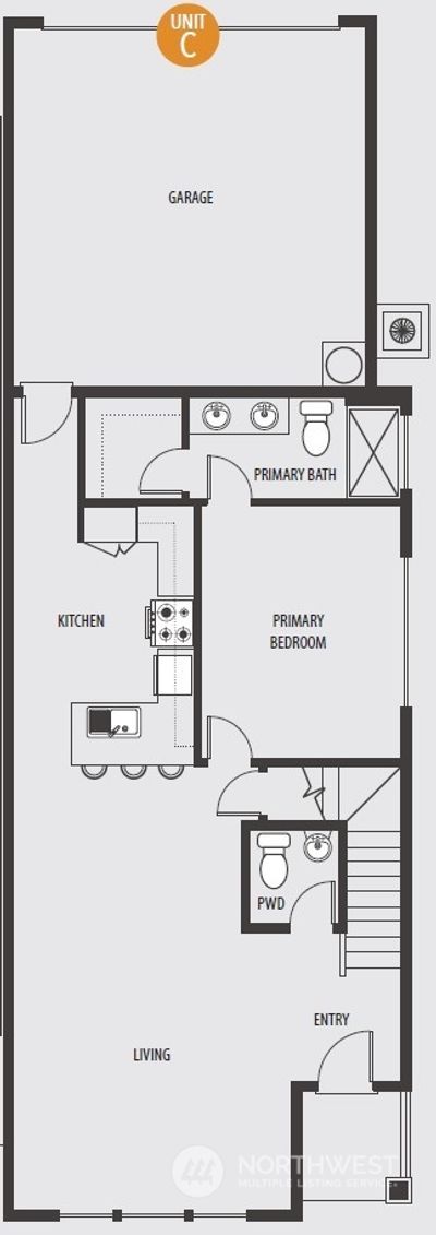 Main Floor: For illustrational purposes only. Actual plans and specs may vary. Some features shown are upgrades. | Image 3