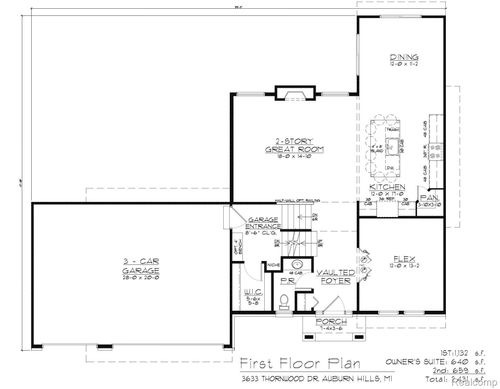 3633 Thornwood Dr, Auburn Hills, MI, 48326-4319 | Card Image