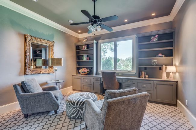 Office has built-ins, closet, and fabulous views of the 11th fairway | Image 21