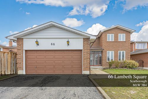 66 Lambeth Sq, Scarborough, ON, M1W3B4 | Card Image