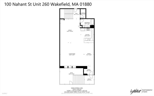 UNIT-260 - 100 Nahant St, Condo with 2 bedrooms, 3 bathrooms and 1 parking in Wakefield MA | Image 39