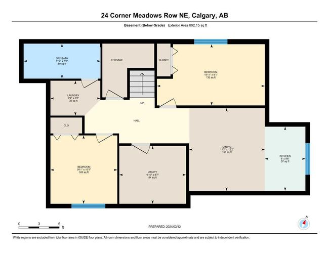 24 Corner Meadows Row Ne, House detached with 6 bedrooms, 3 bathrooms and 7 parking in Calgary AB | Image 48
