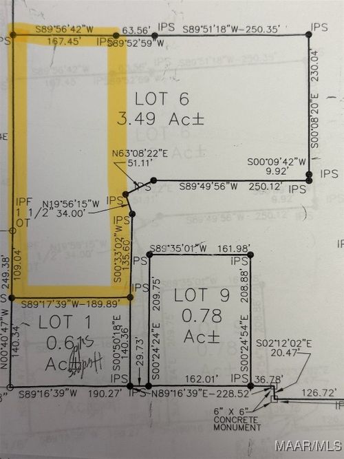 lot-6-1391 Highland Ave, Selma, AL, 36703-3211 | Card Image