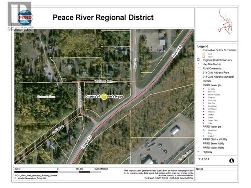 9001 Canyon Dr, Hudson's Hope, BC, V0C | Card Image