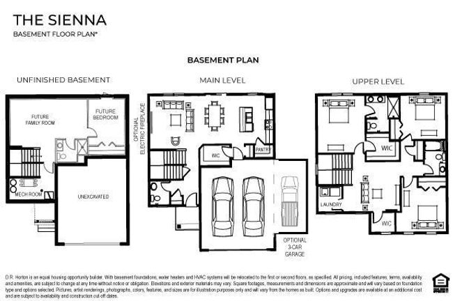 Floor plan for the Sienna. | Image 20