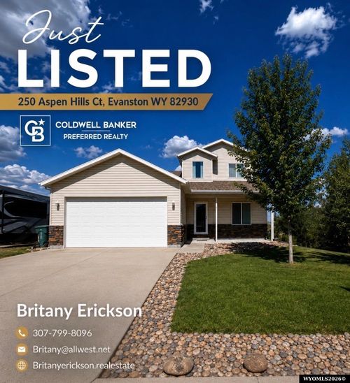 250 Aspen Hills Ct, Evanston, WY, 82930-4785 | Card Image