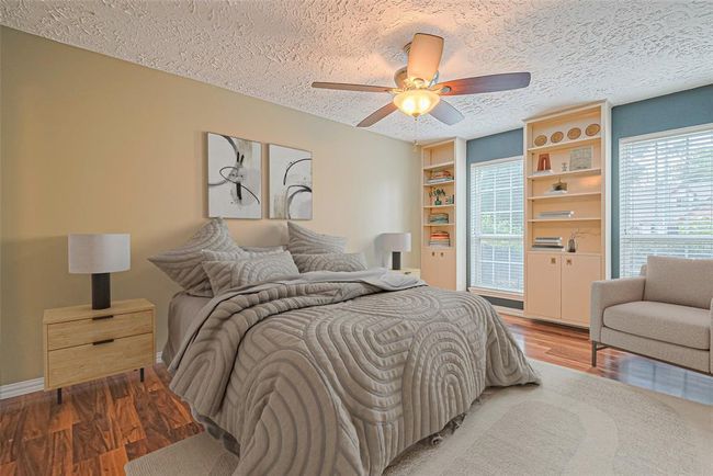 Virtually staged primary bedroom. The perfect space for rest and relaxation. | Image 15