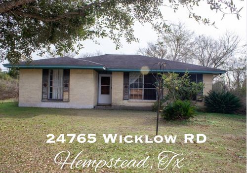 24765 Wicklow St, Hempstead, TX, 77445-7473 | Card Image
