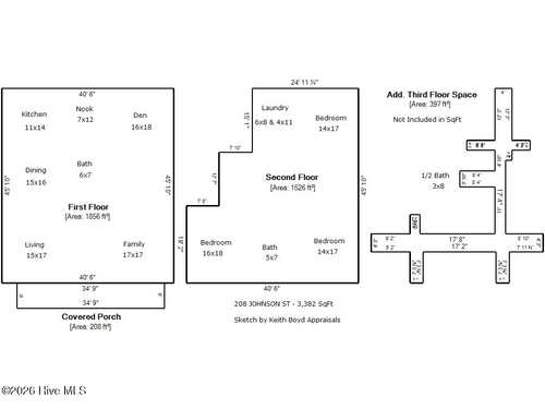 208 Johnson St, New Bern, NC, 28560-4052 | Card Image