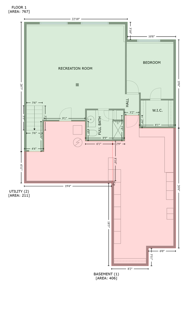 Lower Level Floor Plans - 11154 16th St NE | Image 48