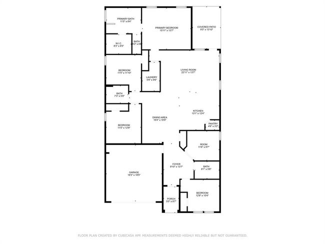 Detailed floor plan to provide clear layout and flow of the home. | Image 7