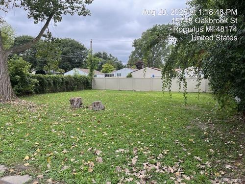 15760 Oakbrook St, Romulus, MI, 48174-3230 | Card Image