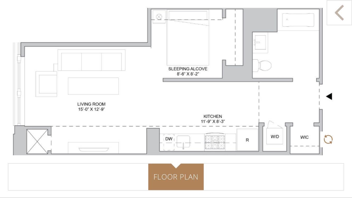 Residential Lease in JC, Downtown 5