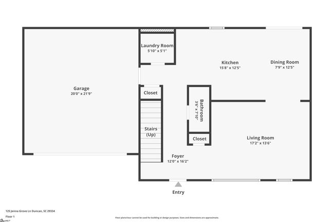 125 Jenna Grove Ln, House other with 4 bedrooms, 3 bathrooms and 2 parking in Duncan SC | Image 39