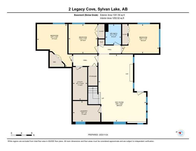 2 Legacy Cove, House detached with 4 bedrooms, 3 bathrooms and 4 parking in Sylvan Lake AB | Image 39