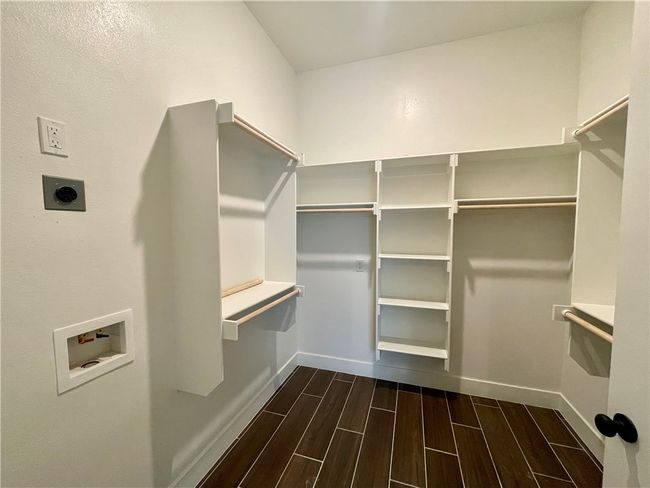 Primary suite closet has 2nd set of W/D hookups | Image 28