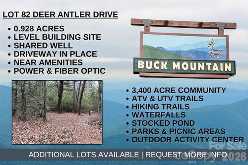 82-TBD Deer Antler Drive, Purlear, NC, 28665 | Card Image