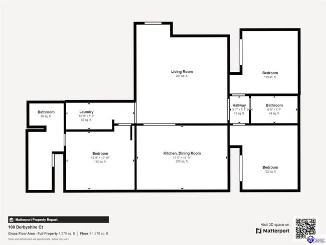 100 Derbyshire Ct, House other with 3 bedrooms, 2 bathrooms and null parking in Radcliff KY | Image 41