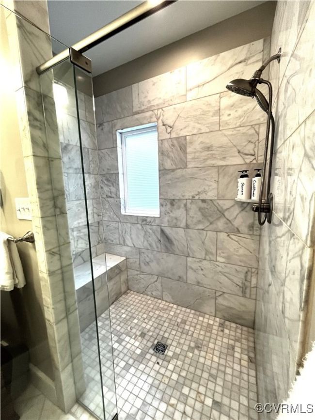 Full bath featuring a zero entry stall shower | Image 15