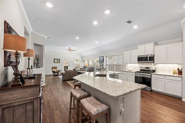 Beautiful open concept kitchen and living area | Image 7