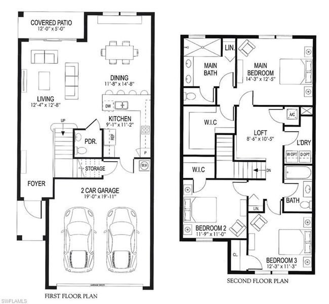 7591 Morgan Way, Townhouse with 3 bedrooms, 2 bathrooms and 2 parking in NAPLES FL | Image 22