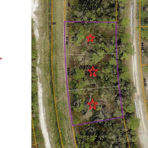 Lot 27, 28, 29 Constitution Drive, NORTH PORT, FL, 34291 | Card Image