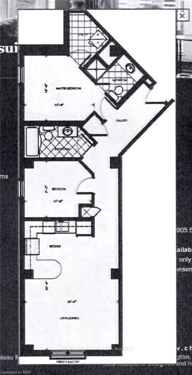 812 - 135 James St S, Condo with 2 bedrooms, 2 bathrooms and null parking in Hamilton ON | Image 21