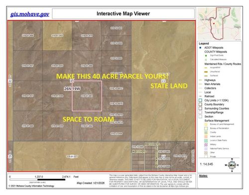 40 Acres, Dolan Springs, AZ, 86441 | Card Image