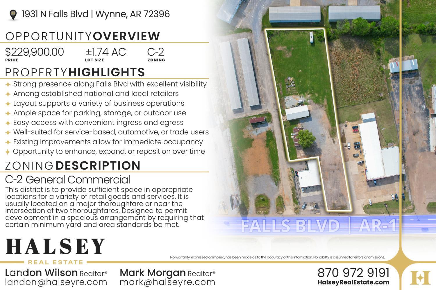 1931 Falls Blvd N, Wynne, AR 72396