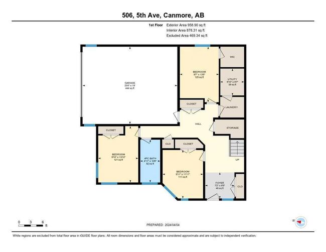 506 5 Avenue, Home with 4 bedrooms, 2 bathrooms and 4 parking in Canmore AB | Image 41