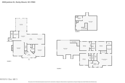 2028 Joelene Dr, Rocky Mount, NC, 27803-1533 | Card Image