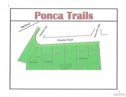 56 Lot 64 Ponca Trail Trail, Kirkwood, MO, 63122 | Card Image
