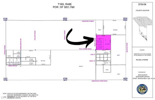 2721 N Quail Dr, Amargosa Valley, NV, 89020-9650 | Card Image