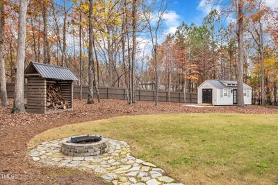 Firepit with Wood shed | Image 2