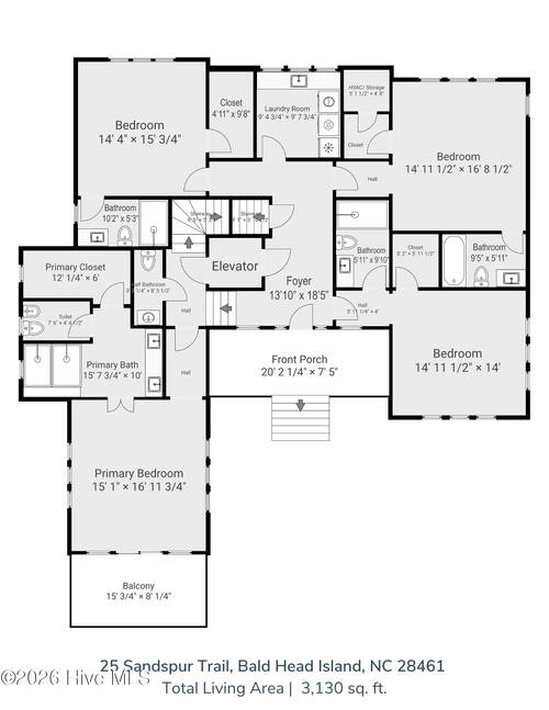 25 Sandspur Trl, Bald Head Island, NC, 28461-5093 | Card Image