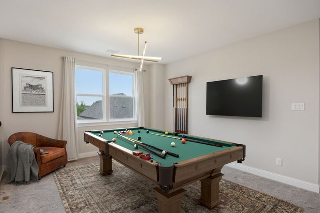 Game room on second floor Virtually Staged Photos | Image 11