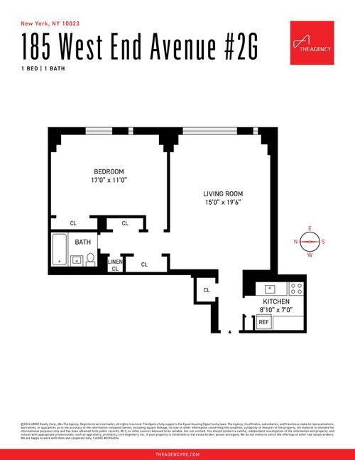 2g-185 W End Ave, New York, NY, 10023-5540 | Card Image